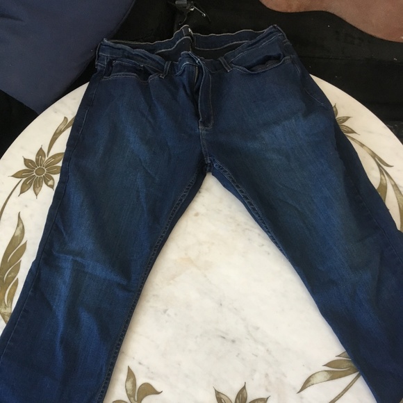 Paige dark stretch jeans 38 x 32 - Picture 2 of 3